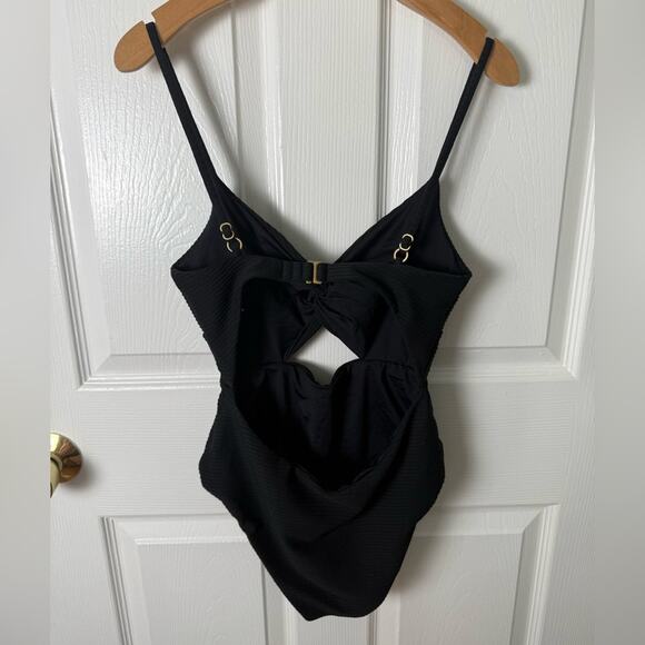 L*Space Eco Chic Repreve Kyslee One Piece Swimsuit M - Picture 5 of 7